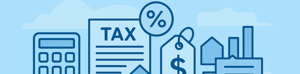 Sales tax rates and service taxation by state featured 02 the complete list of states that charge sales tax on services Icons to represent The List Of States That Charge Sales Tax On Services The Complete List of States That Charge Sales Tax On Services